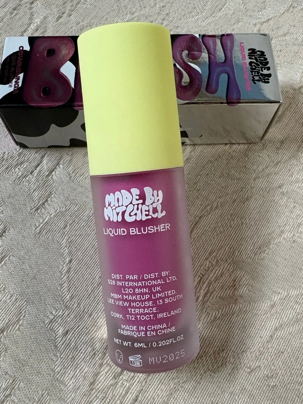 Made by Mitchell BLURSH Liquid Cream Blush in Cowabunga BNIB
